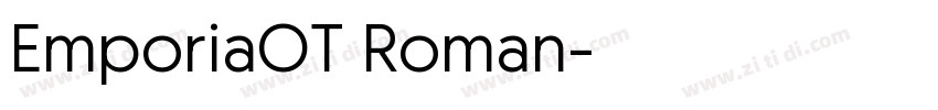 EmporiaOT Roman字体转换